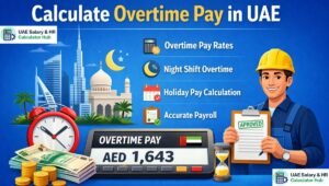 Read more about the article How to Calculate Overtime Pay in UAE (2026 Labor Law Guide)