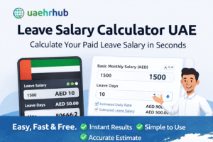 Read more about the article Leave Salary Calculator UAE 2026 – Calculate Your Paid Leave Salary in Seconds