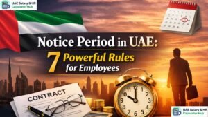 Read more about the article Notice Period in UAE Labour Law (2026): Rules, Salary & Employee Rights Explained