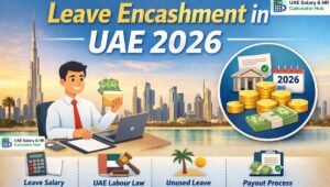 Read more about the article Leave Encashment in UAE (2026 Guide): How to Calculate Unused Leave Salary
