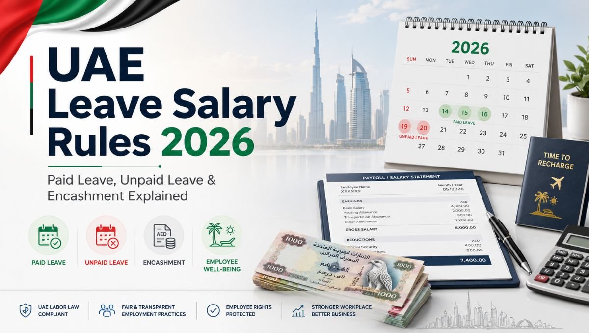 UAE Leave Salary Rules 2026